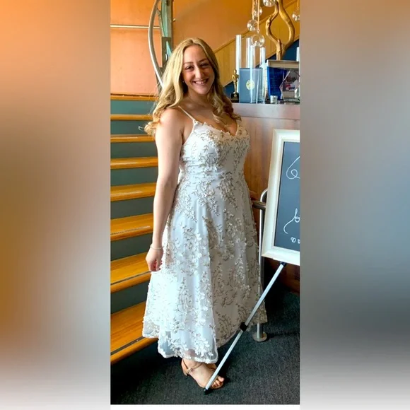 review navy lace dress Milly Women's Molly Lace Gown - Navy